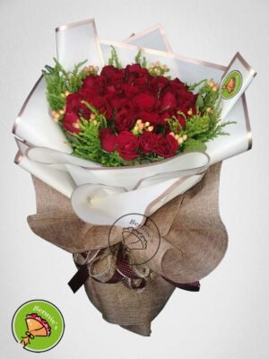 rose bouquet, bouquet, bennies flowers, red roses