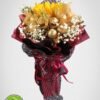 chocolate bouquet, ferrero bouquet, sunflower arrangement